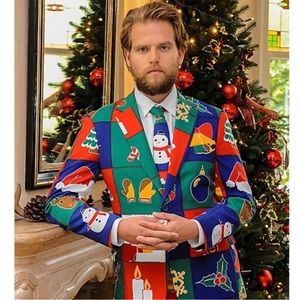Men’s Christmas Opposuits Quilty Pleasure Suit